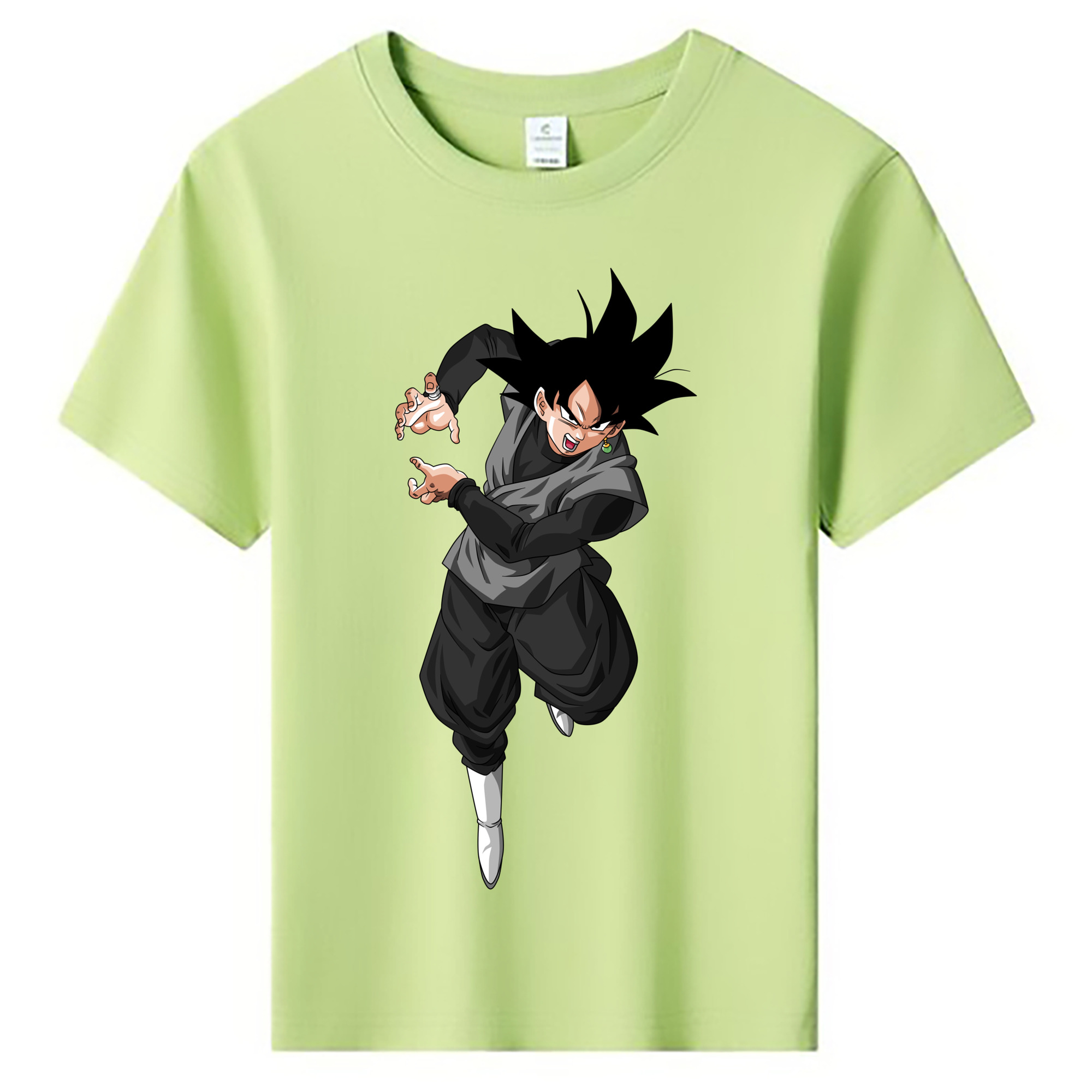 （画像用） ドラゴンボール ベジータ四世（Bejīta Yonsei）DRAGON BALL Vegeta IV 綿100％キッズTシャツ（フロントプリント）